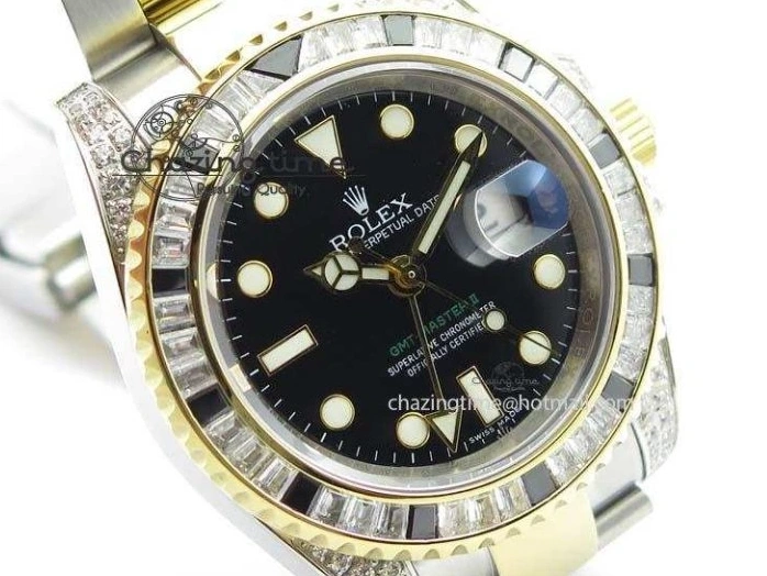 Bracelet Black On Bp-Maker SS YG SS Ruby 116759 Dial GMT-Master II YG Crystal A3186 Black 0127